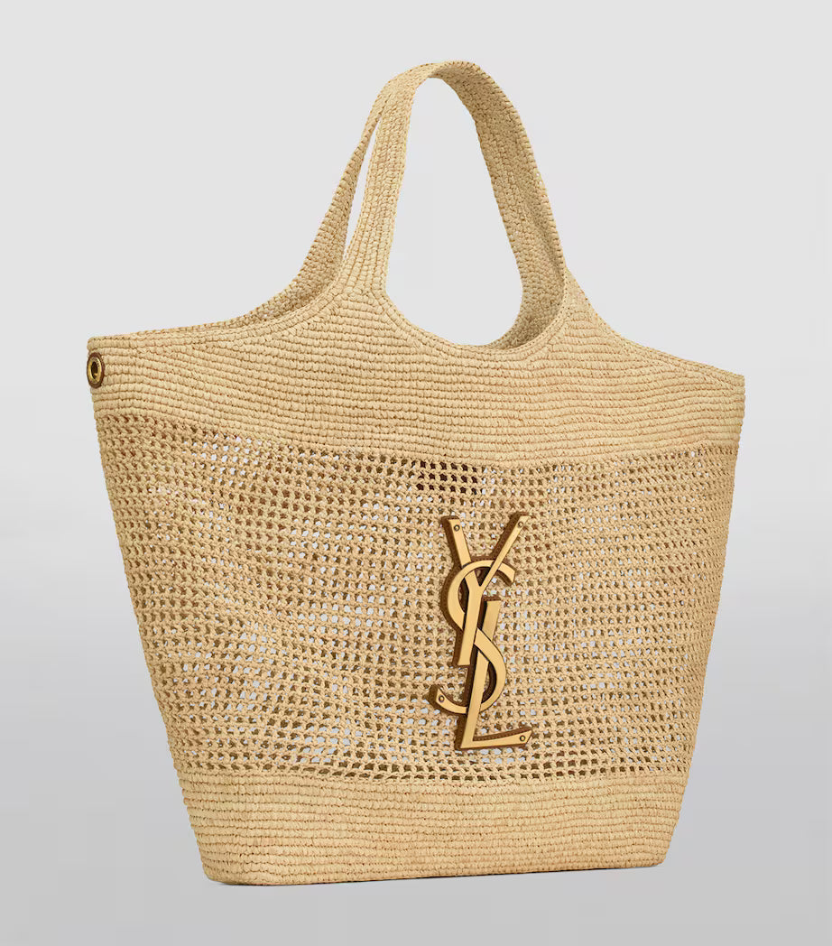 YSL Borsa Icare in Rafia