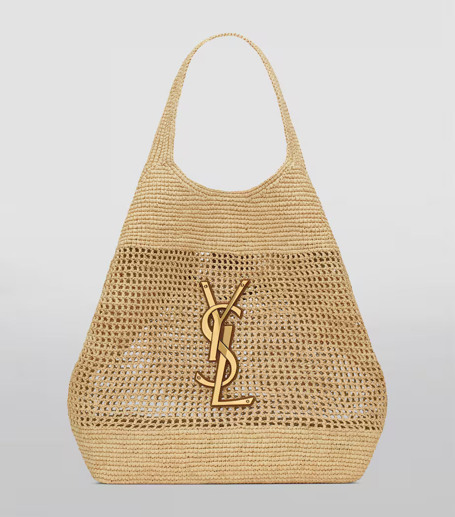 YSL Borsa Icare in Rafia
