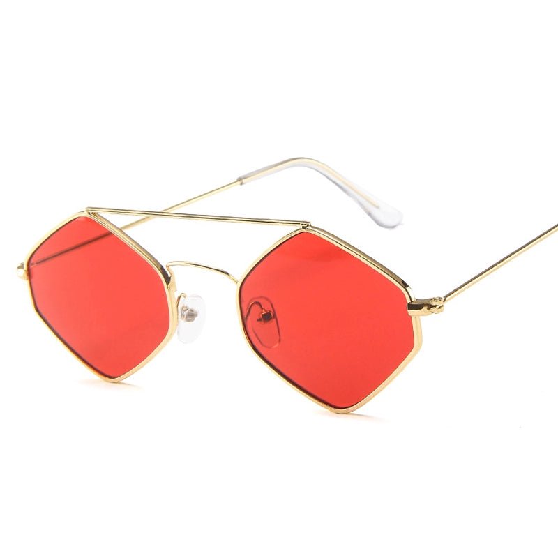 Occhiali da sole eleganti in metallo da donna