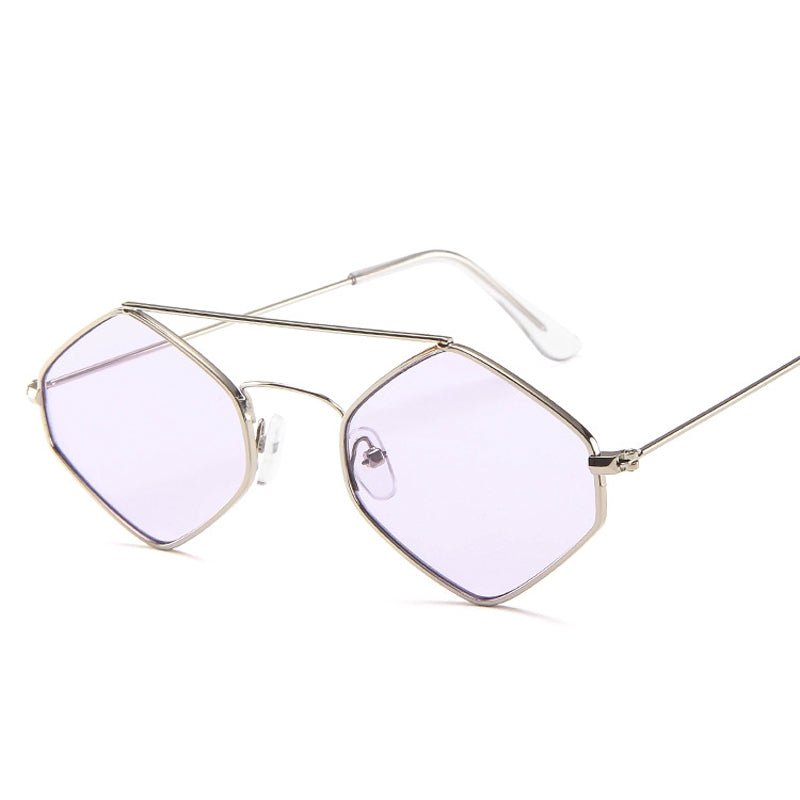 Occhiali da sole eleganti in metallo da donna