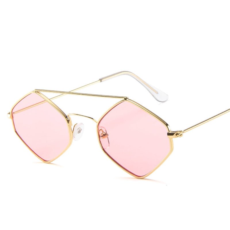 Occhiali da sole eleganti in metallo da donna