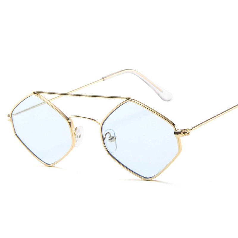 Occhiali da sole eleganti in metallo da donna