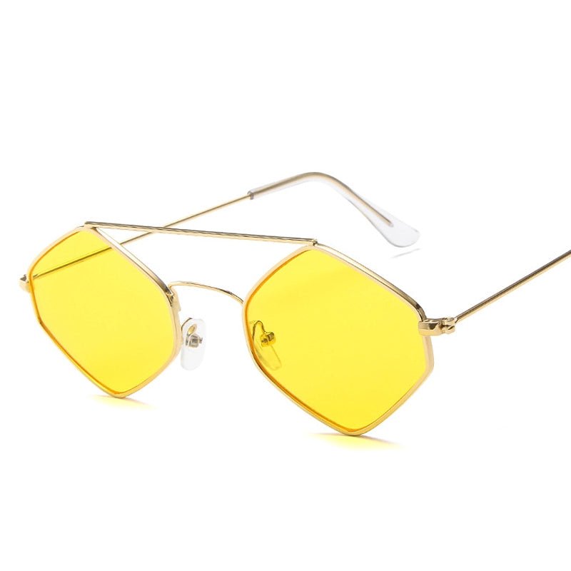 Occhiali da sole eleganti in metallo da donna