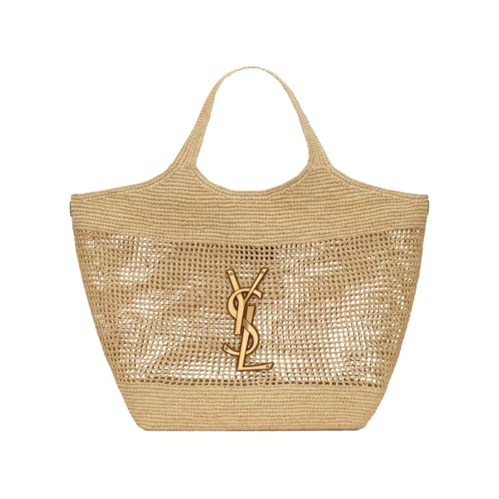 YSL Borsa Icare in Rafia