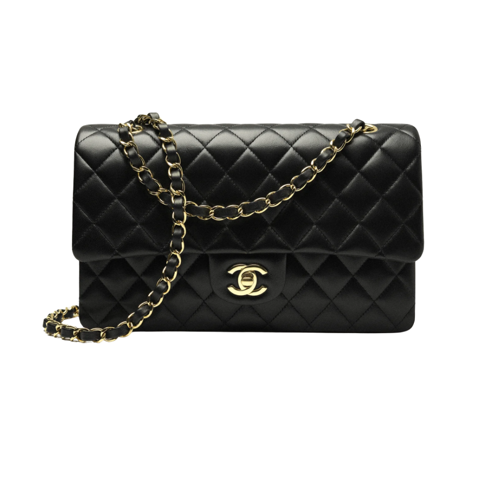 Borsa Classica Flap CH – Nero