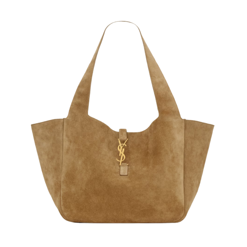 YSL Borsa Bea in Camoscio Marrone da Donna