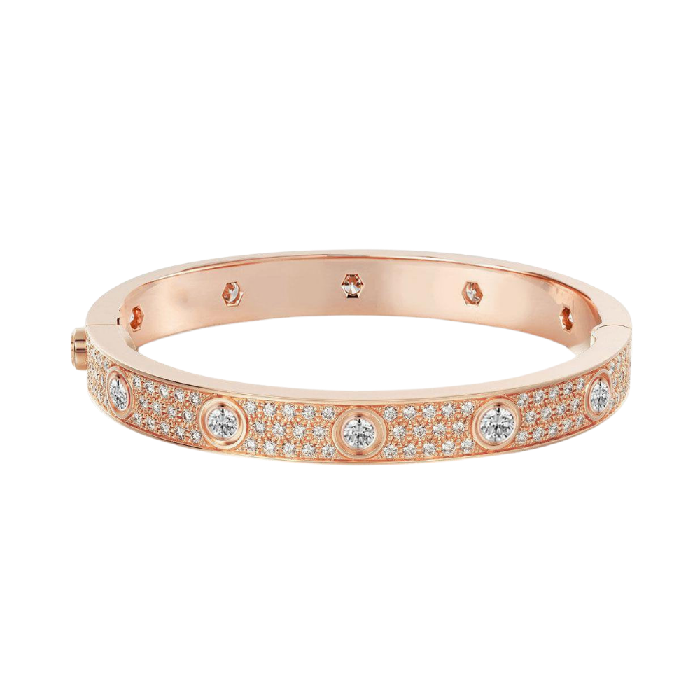 Bracciale Love Diamanti Pavé CR