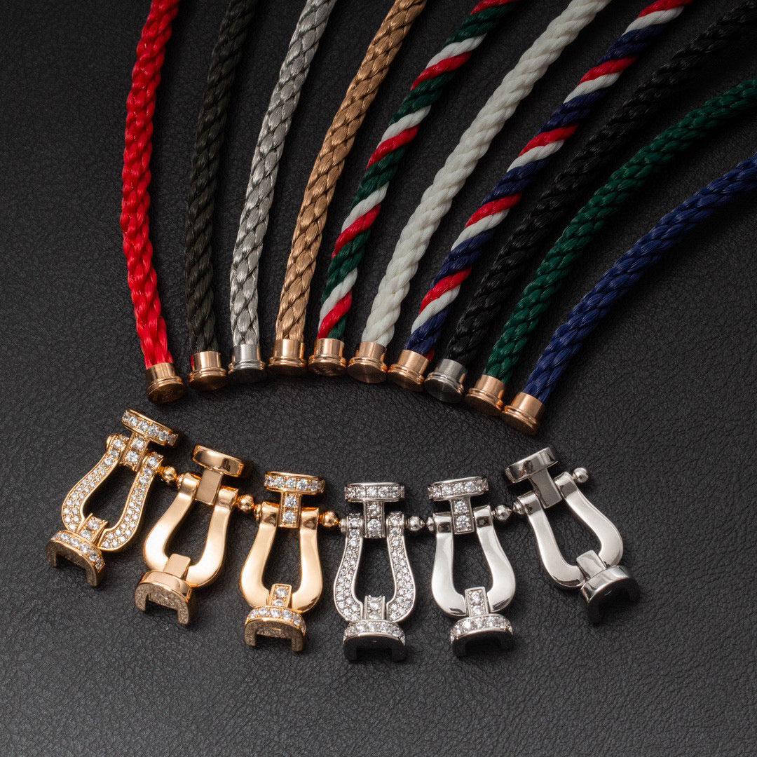 Bracciale Ferro di cavallo Diamanti