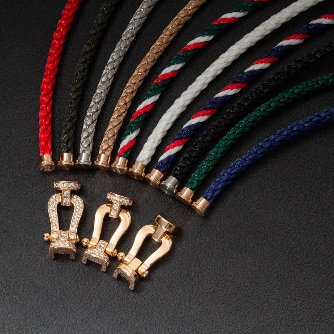 Bracciale Ferro di cavallo Diamanti