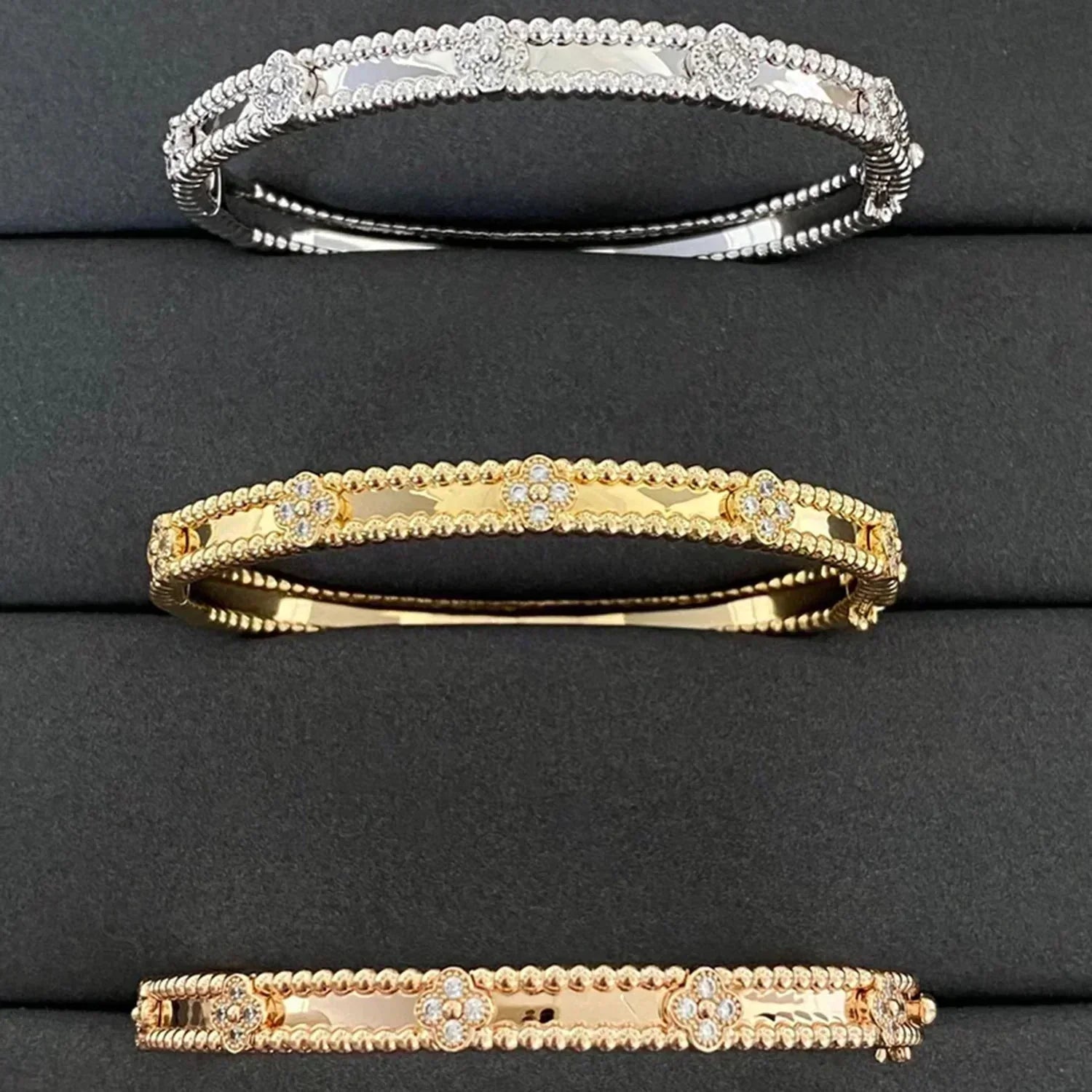 Bracciale Quadrifoglio Diamanti VC