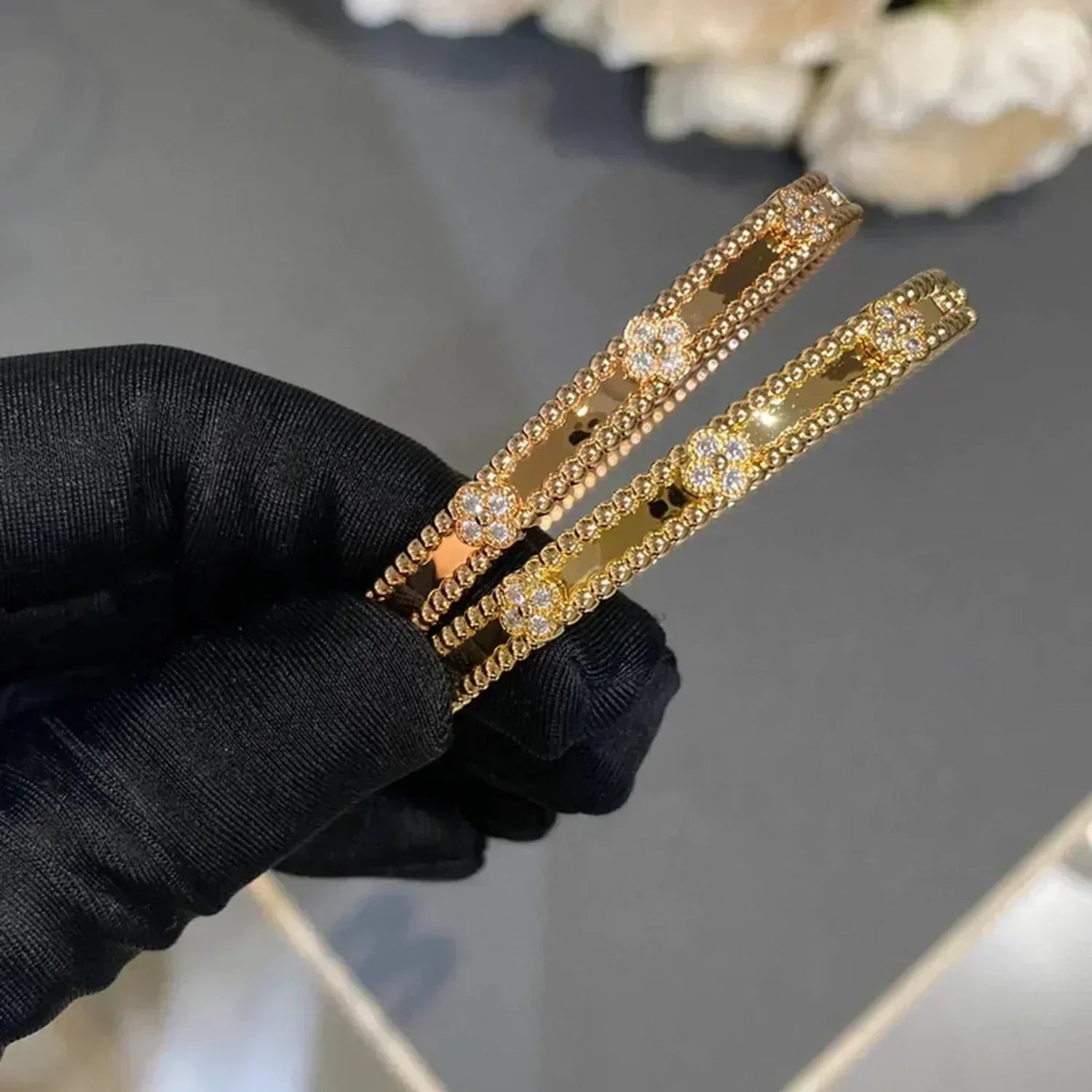 Bracciale Quadrifoglio Diamanti VC