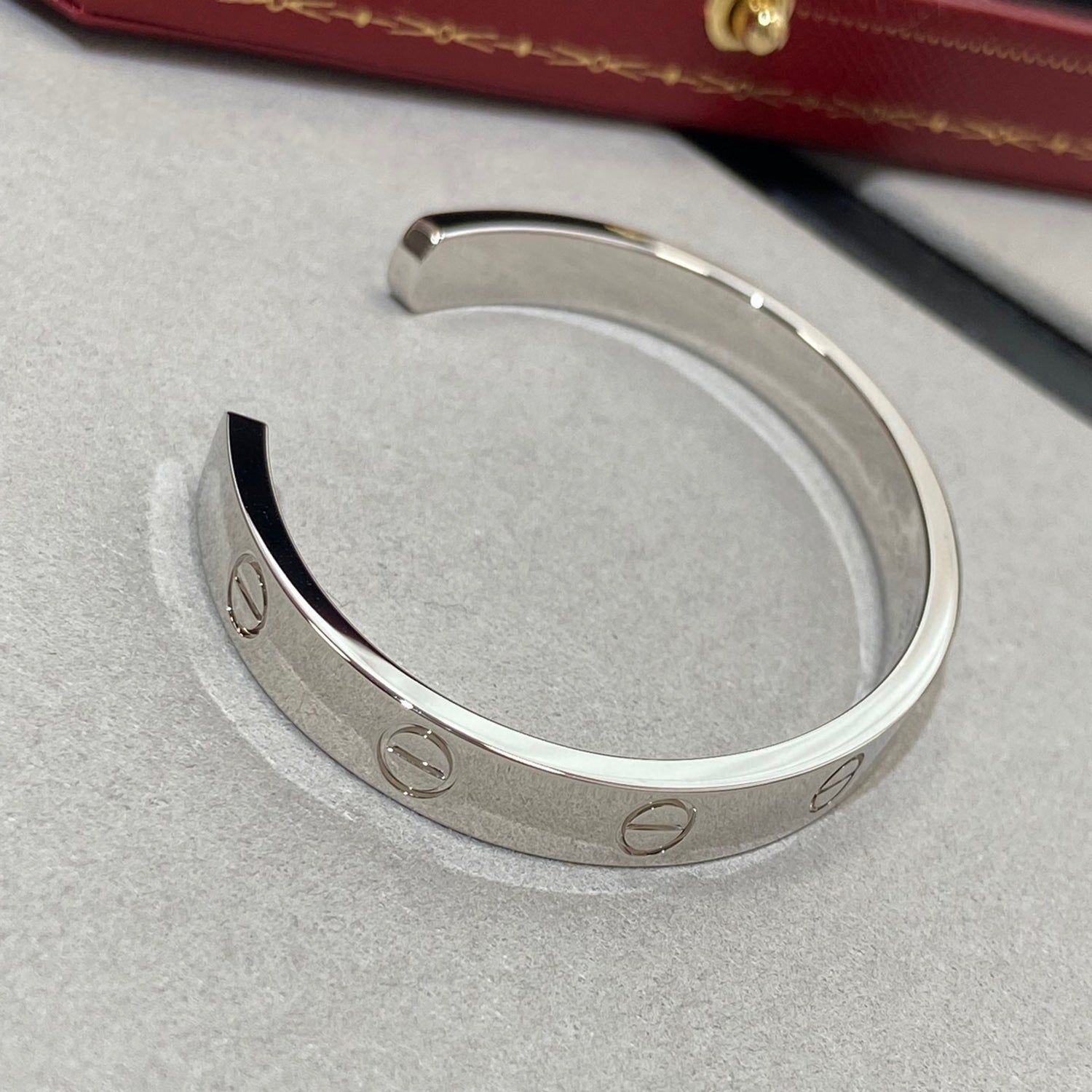 Bracciale Love Diamanti Open Bracciale a polsino