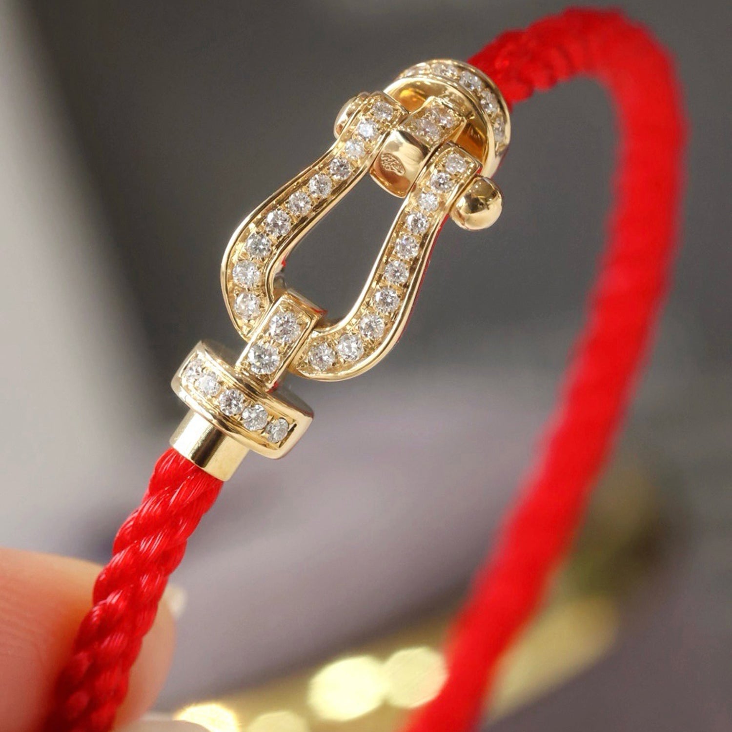 Bracciale Ferro di cavallo Diamanti