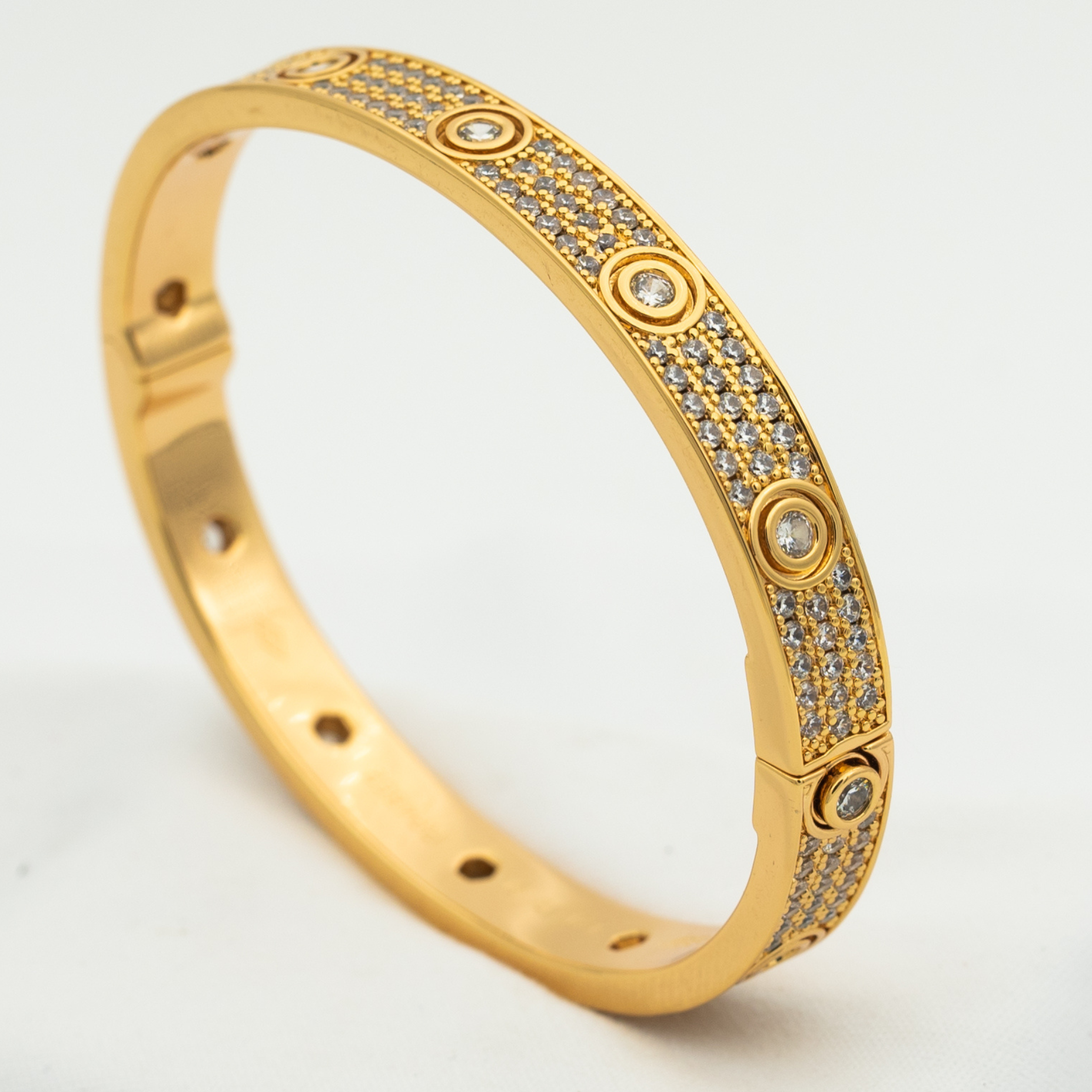 Bracciale Love Diamanti Pavé CR