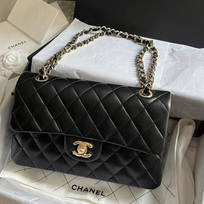 Borsa Classica Flap CH – Nero