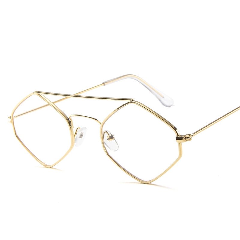 Occhiali da sole eleganti in metallo da donna